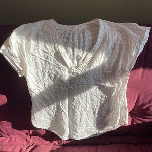 White blouse, size M